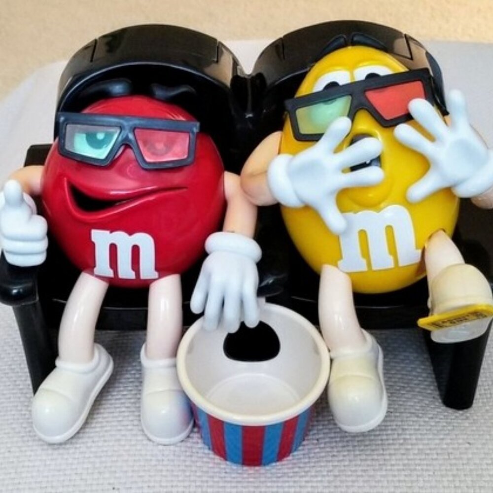Vintage M&M candies dispenser